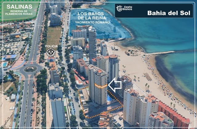 2 Zimmer Apartment zu verkaufen in Playa Arenal - Bol, Calpe / Calp mit Pool Garage - 599.000 € (Ref: 10145722)