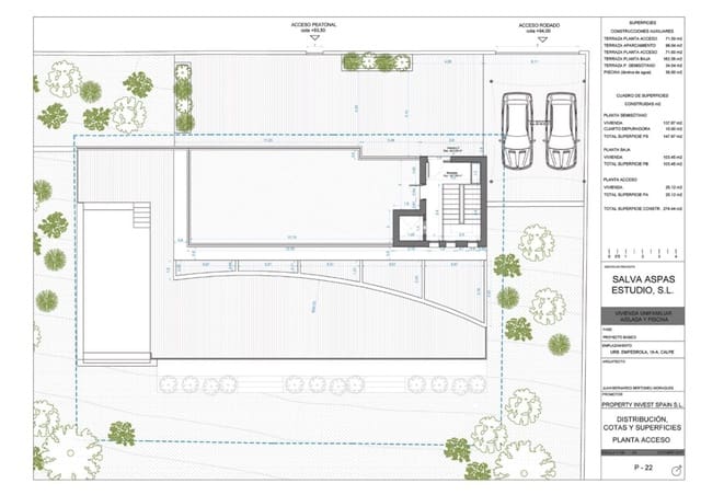 3 soveværelse Villa til salg i Calpe / Calp med swimmingpool - € 1.360.000 (Ref: 10168121)