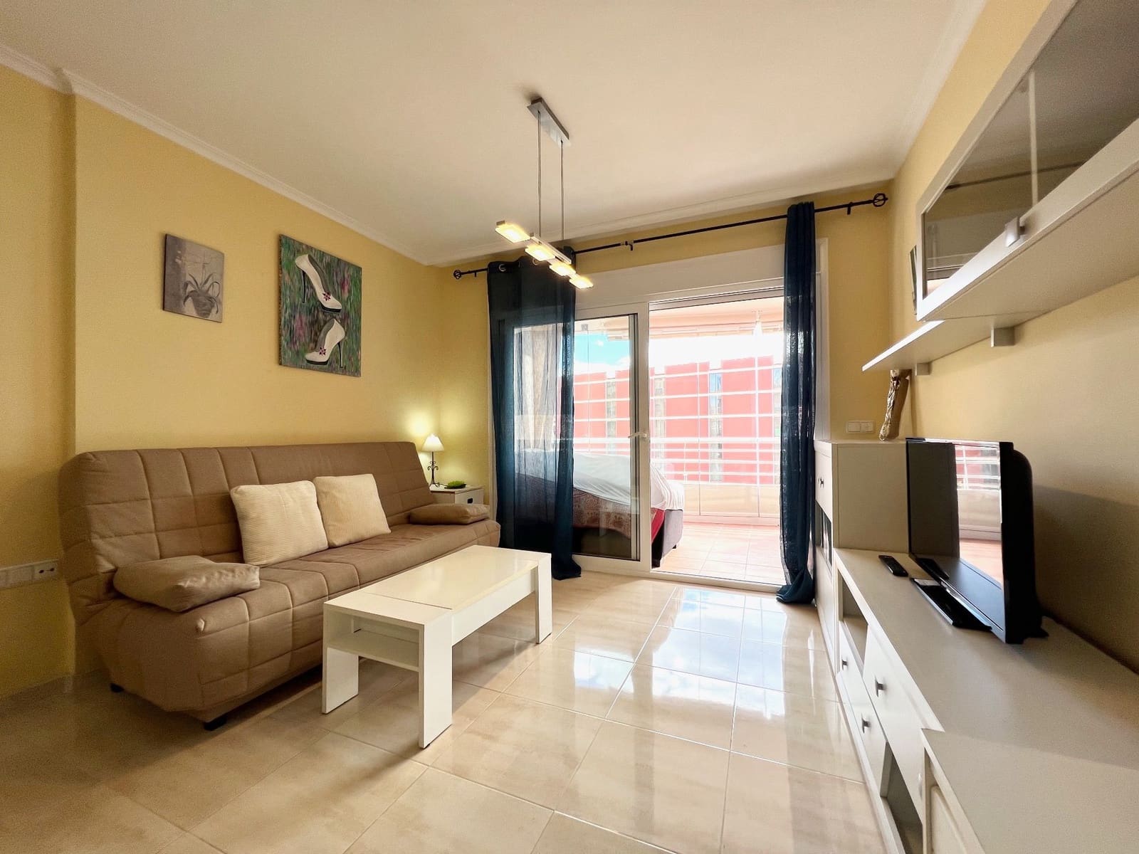 1 sovrum Lägenhet att hyra i Calpe / Calp med pool - 750 € (Ref: 7990726)