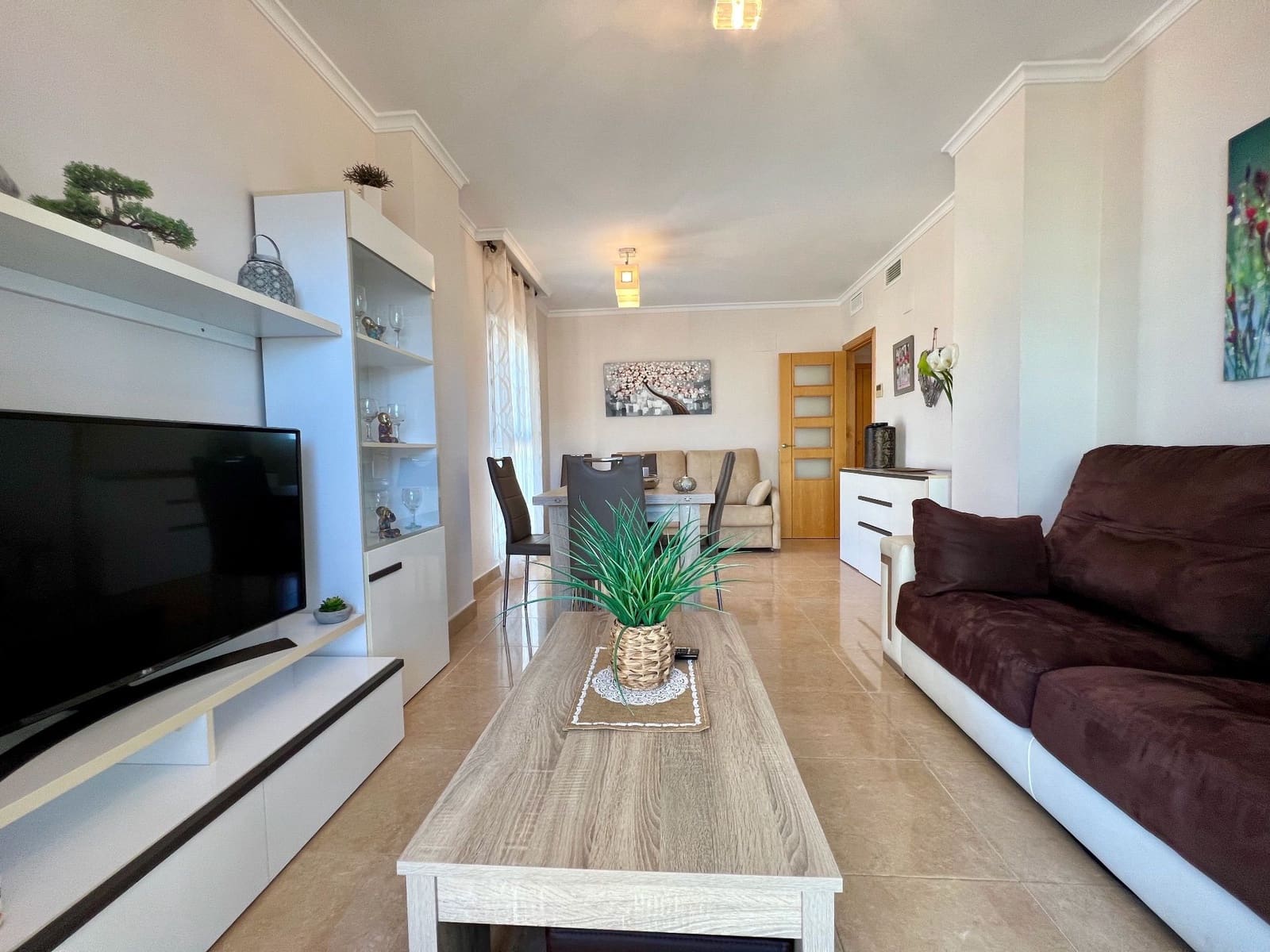 1 sovrum Lägenhet att hyra i Calpe / Calp med pool garage - 850 € (Ref: 7990745)