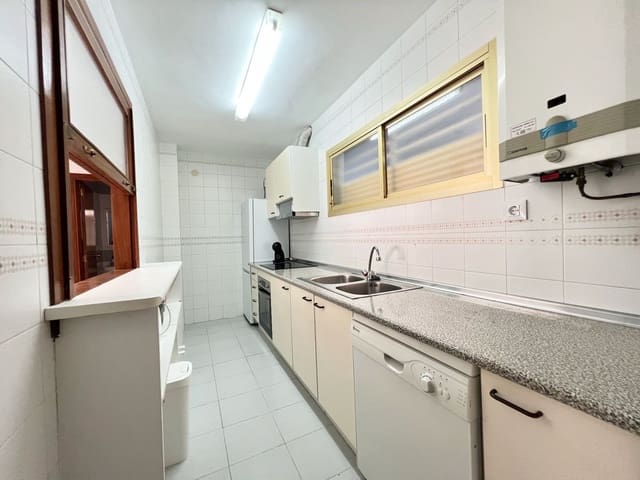 2 bedroom Apartment for rent in Playa Arenal - Bol, Calpe / Calp with garage - € 800 (Ref: 7990755)