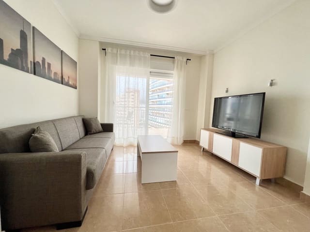 1 soveværelse Lejlighed til leje i Playa Arenal - Bol, Calpe / Calp med swimmingpool garage - € 990 (Ref: 7990772)