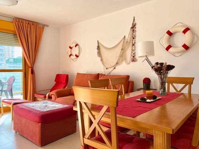 2 bedroom Apartment for rent in Levante - Playa Fossa, Calpe / Calp with pool garage - € 800 (Ref: 8046265)