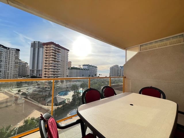 2 bedroom Apartment for rent in Levante - Playa Fossa, Calpe / Calp with pool garage - € 800 (Ref: 8046265)