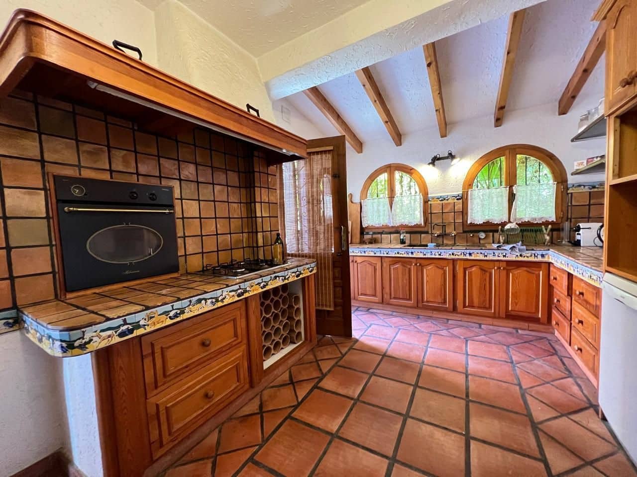 6 Zimmer Villa zu vermieten in Calpe / Calp mit Pool Garage - 3.500 € (Ref: 8283657)