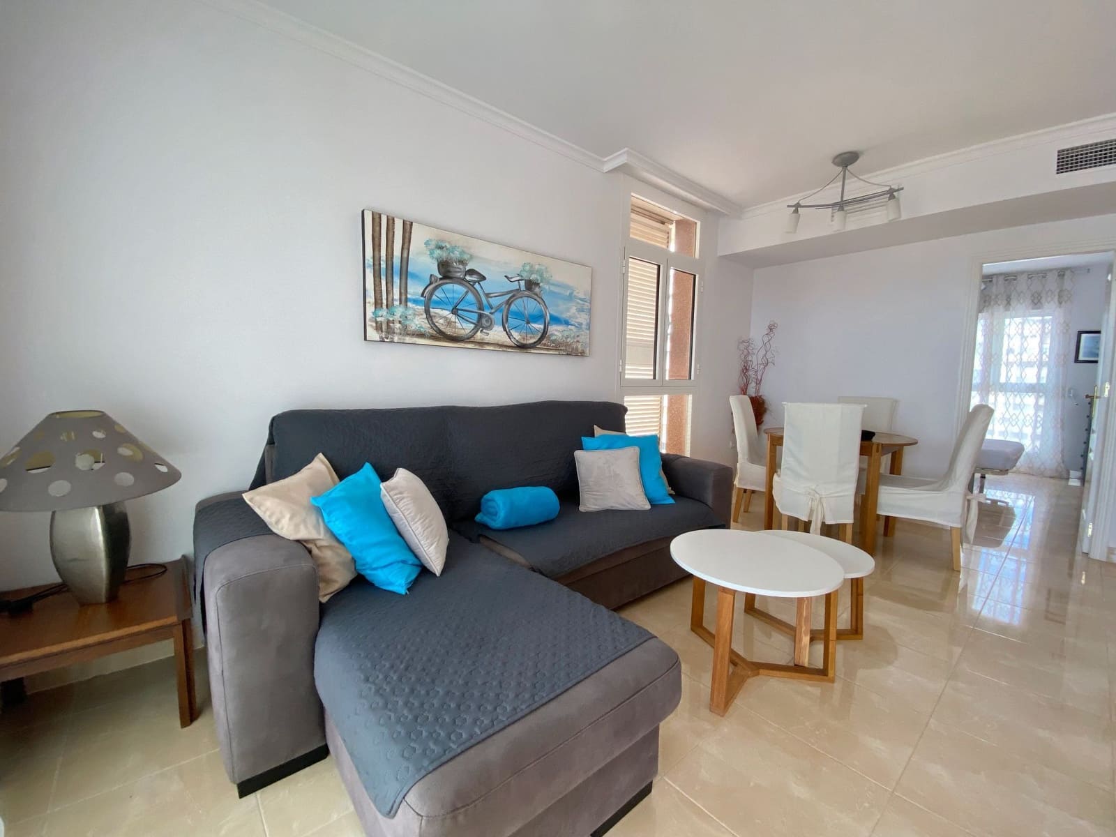 2 soveværelse Lejlighed til leje i Calpe / Calp med swimmingpool garage - € 1.500 (Ref: 8315770)