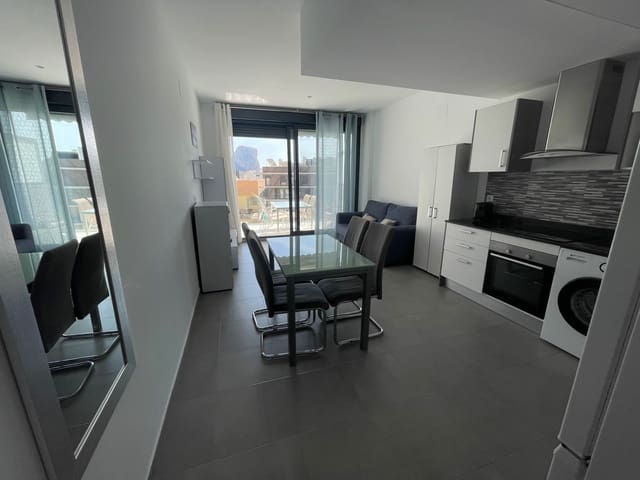 2 bedroom Apartment for rent in Pueblo, Calpe / Calp with pool garage - € 1,500 (Ref: 8445292)