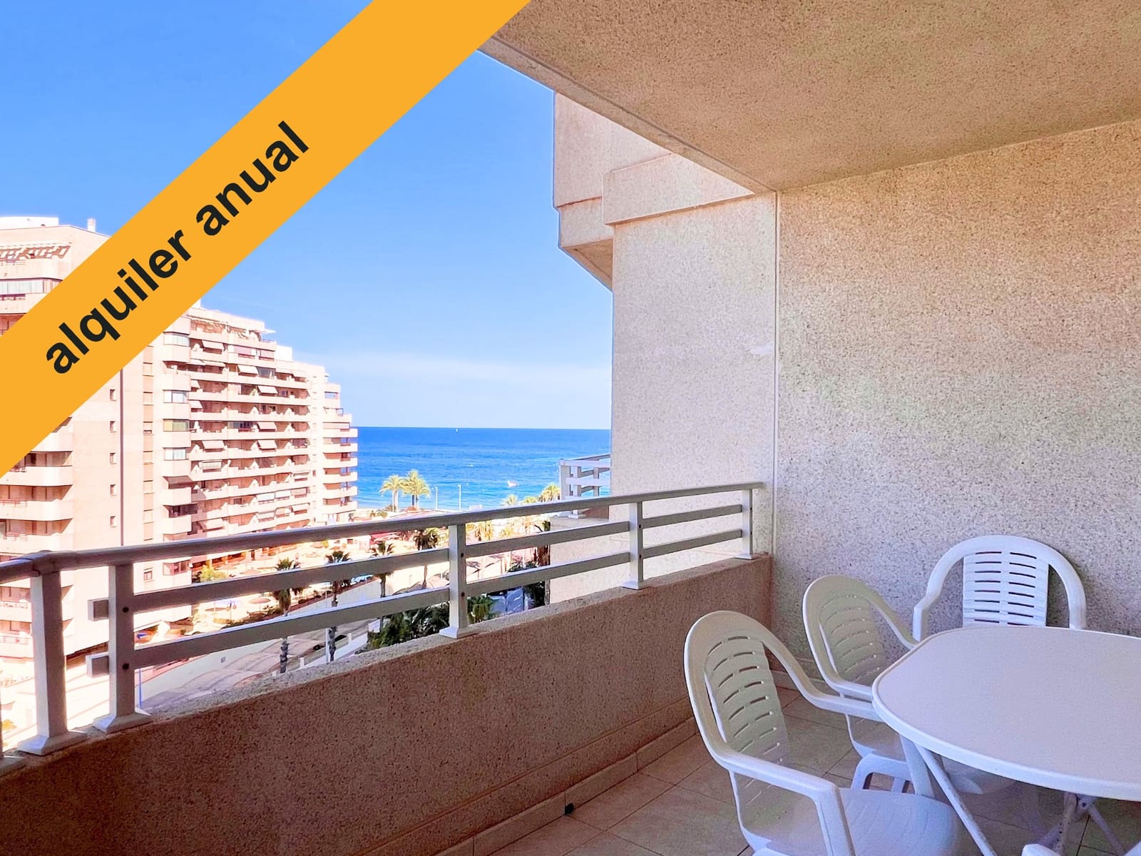 2 soveværelse Lejlighed til leje i Calpe / Calp med swimmingpool garage - € 1.500 (Ref: 8454352)