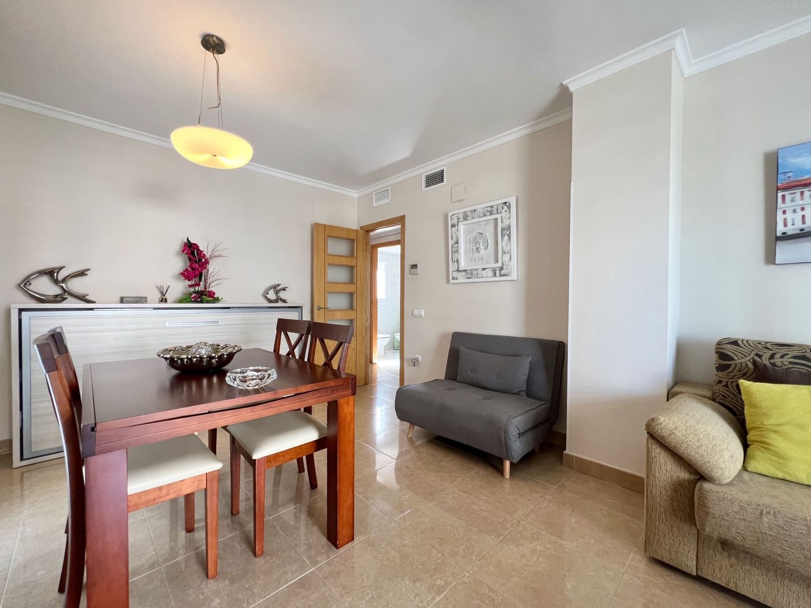 1 soveværelse Lejlighed til leje i Calpe / Calp med swimmingpool garage - € 850 (Ref: 8494810)