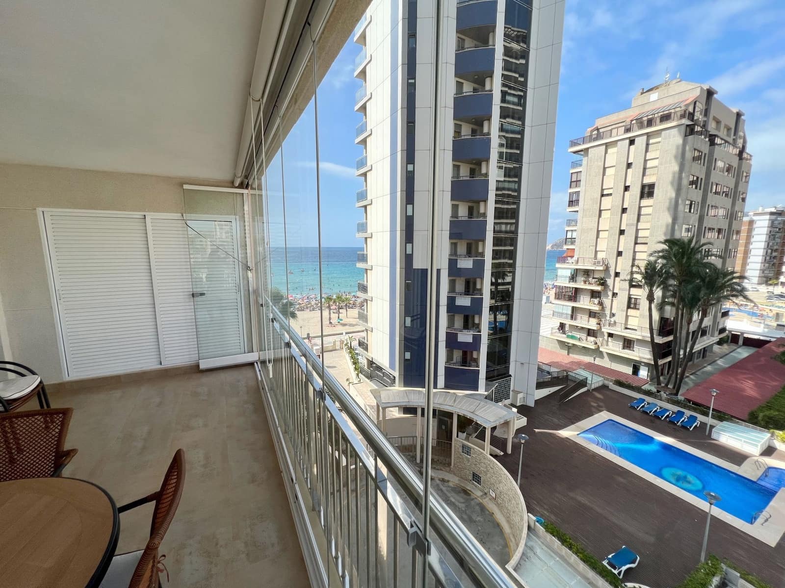 1 soveværelse Lejlighed til leje i Calpe / Calp med swimmingpool garage - € 850 (Ref: 8494810)