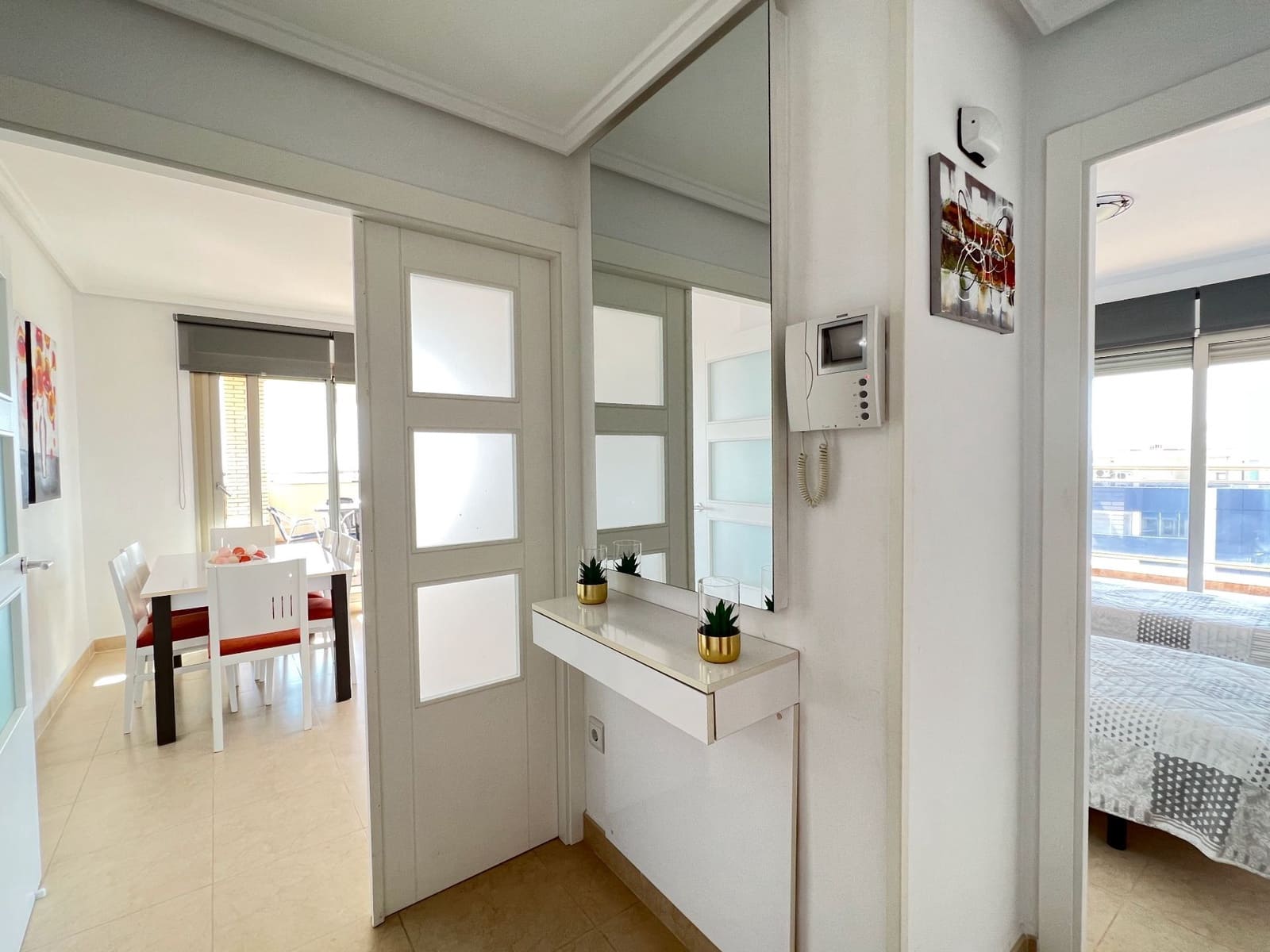 3 soveværelse Penthouse til leje i Calpe / Calp med swimmingpool garage - € 2.000 (Ref: 9036384)