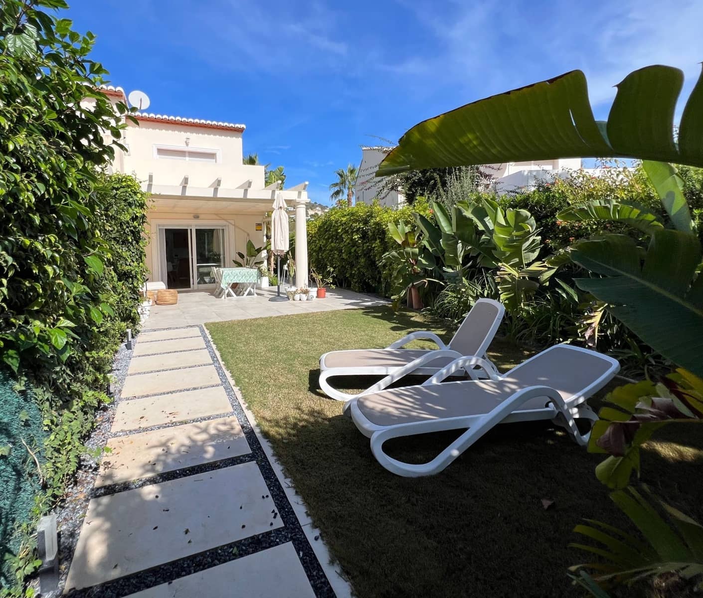 3 sypialnia Bungalow do wynajęcia w Calpe / Calp z basenem garażem - 2 000 € (Ref: 9124581)