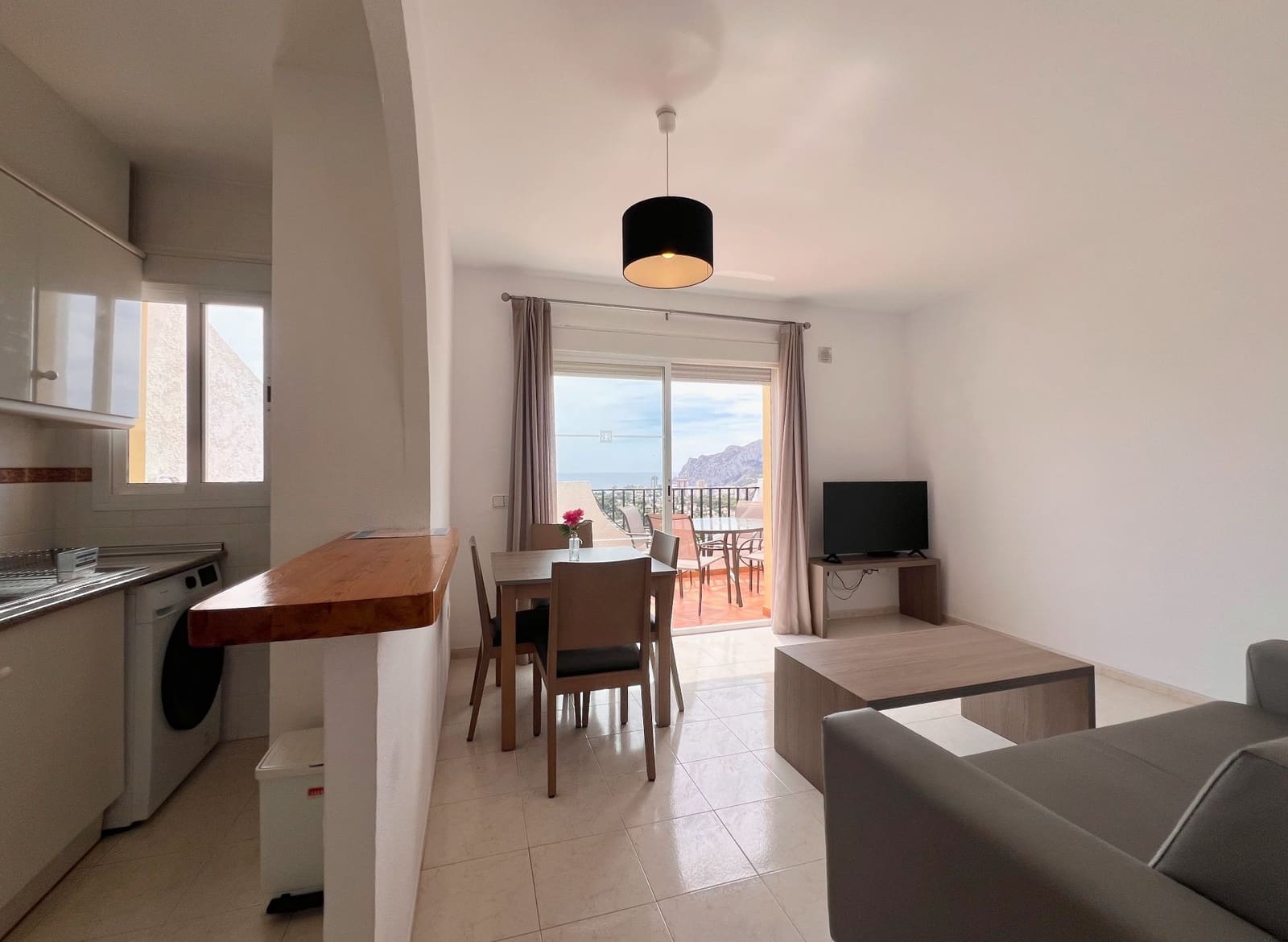 1 quarto Apartamento para venda em Calpe / Calp com piscina garagem - 175 000 € (Ref: 9204225)