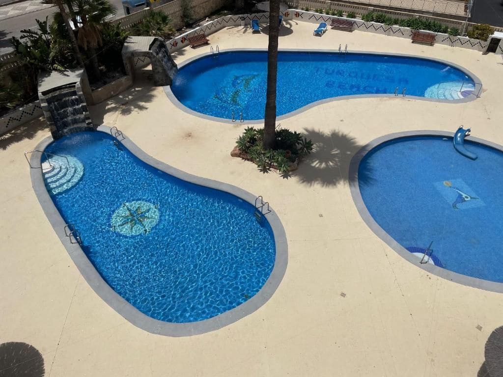 1 soveværelse Lejlighed til leje i Calpe / Calp med swimmingpool garage - € 750 (Ref: 9204226)