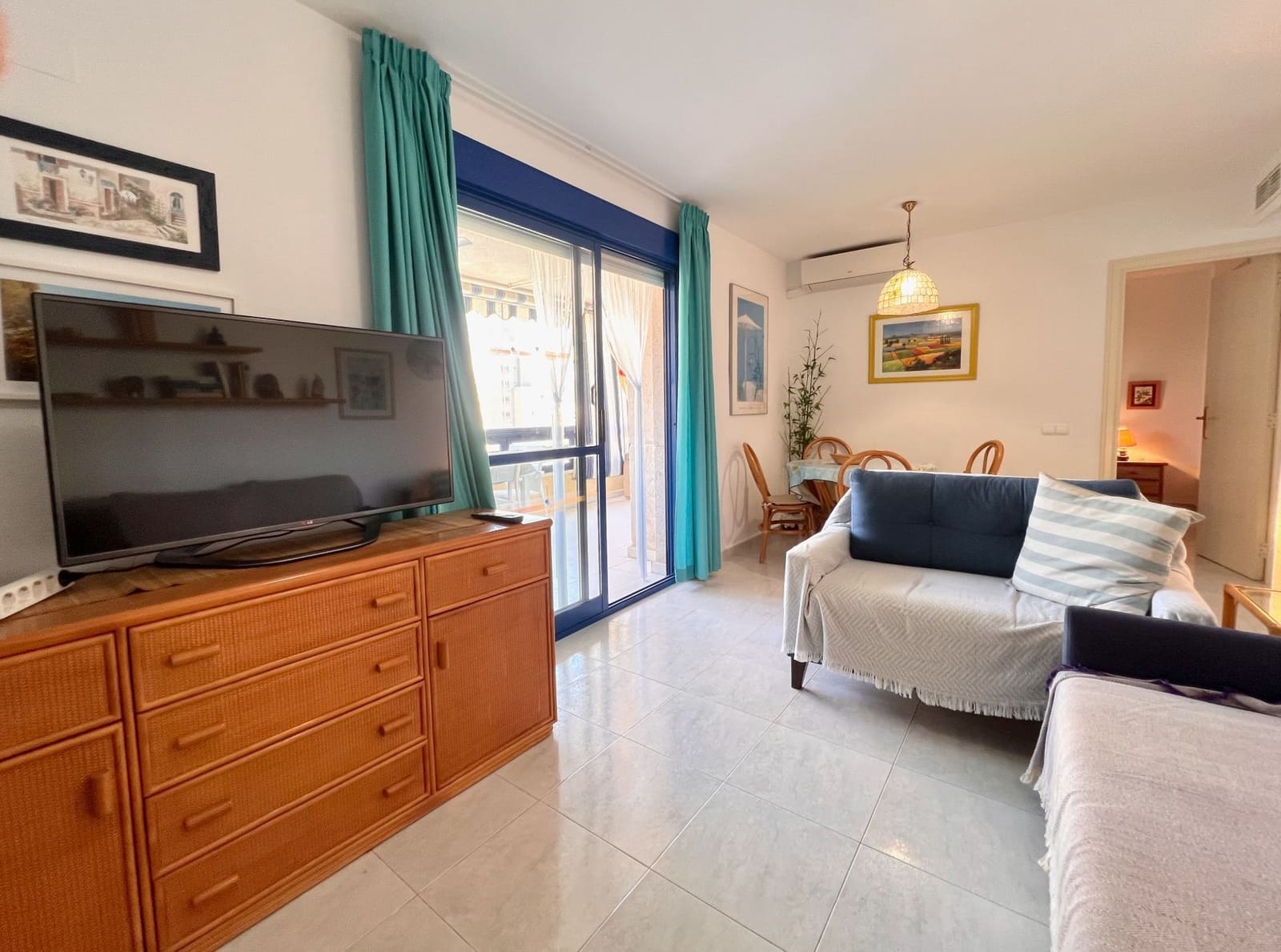 1 soveværelse Lejlighed til leje i Calpe / Calp med swimmingpool garage - € 750 (Ref: 9204226)