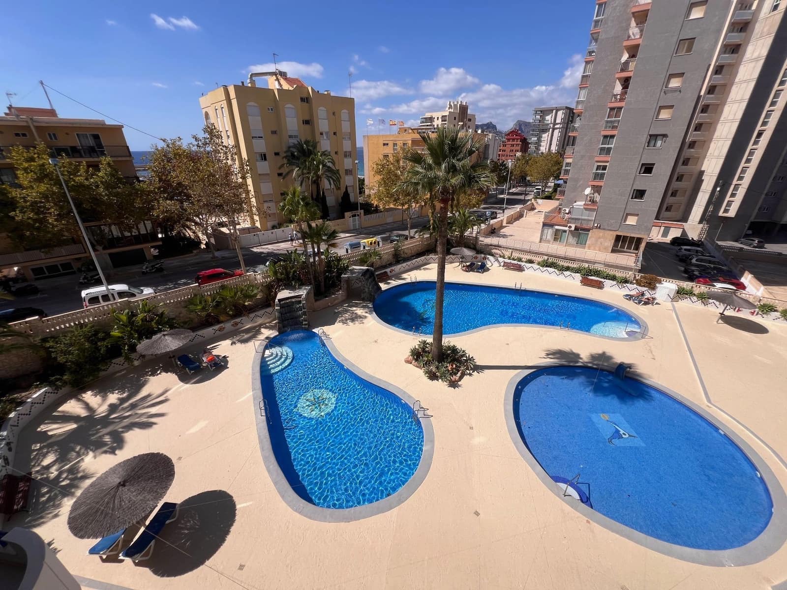 1 soveværelse Lejlighed til leje i Calpe / Calp med swimmingpool garage - € 750 (Ref: 9204226)