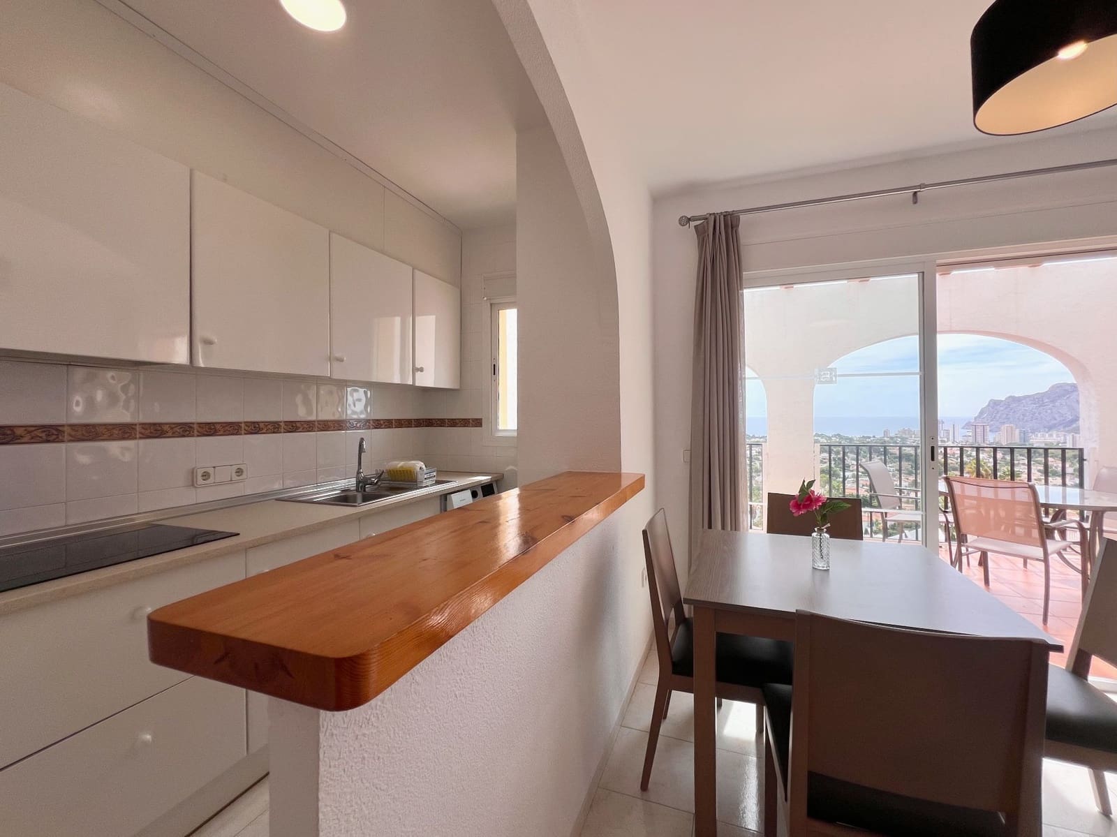 2 quarto Apartamento para venda em Calpe / Calp com piscina garagem - 225 000 € (Ref: 9206237)