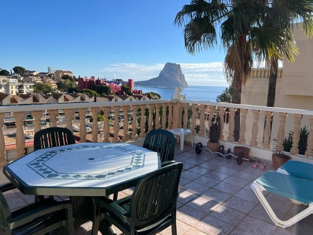 2 sovrum Lägenhet att hyra i Manzanera - Tosal, Calpe / Calp med garage - 1 300 € (Ref: 9751577)