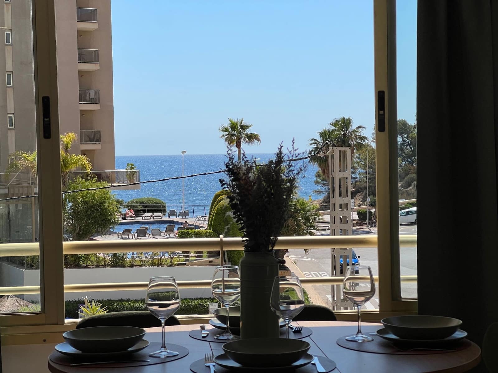 2 soverom Leilighet til leie i Calpe / Calp med svømmebasseng - € 875 (Ref: 9794041)
