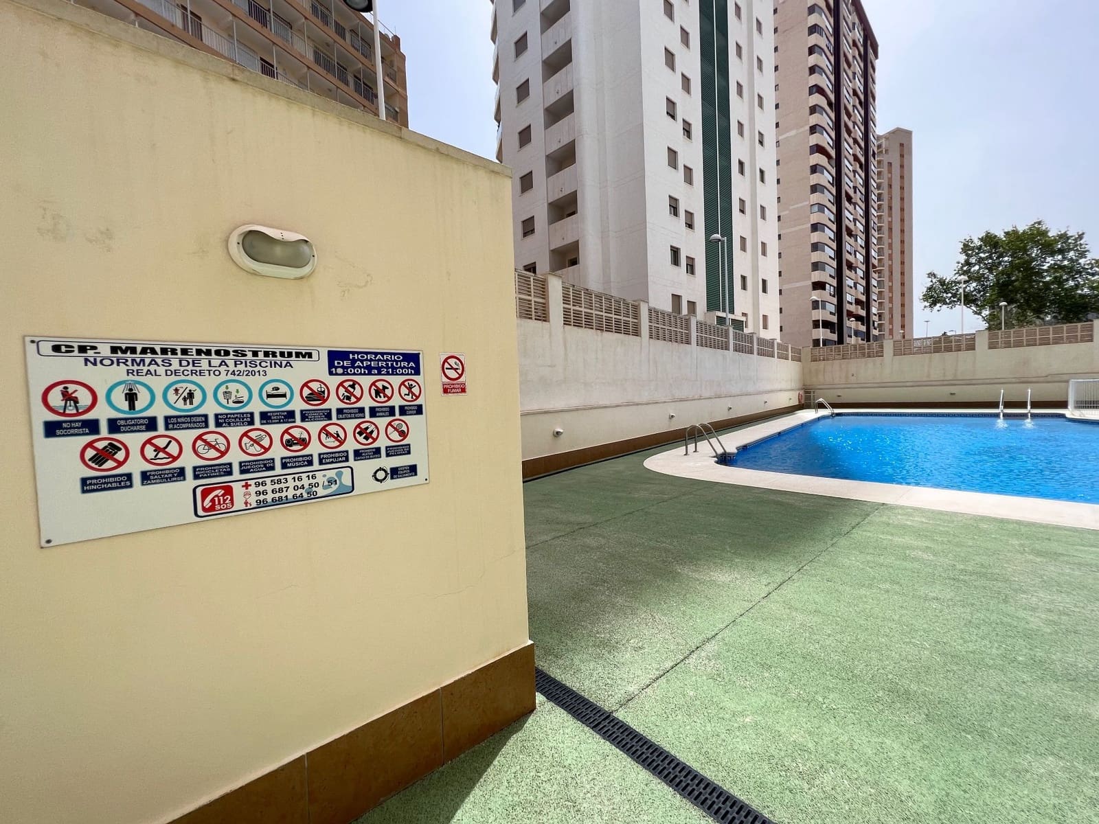 2 soverom Leilighet til leie i Calpe / Calp med svømmebasseng - € 875 (Ref: 9794041)