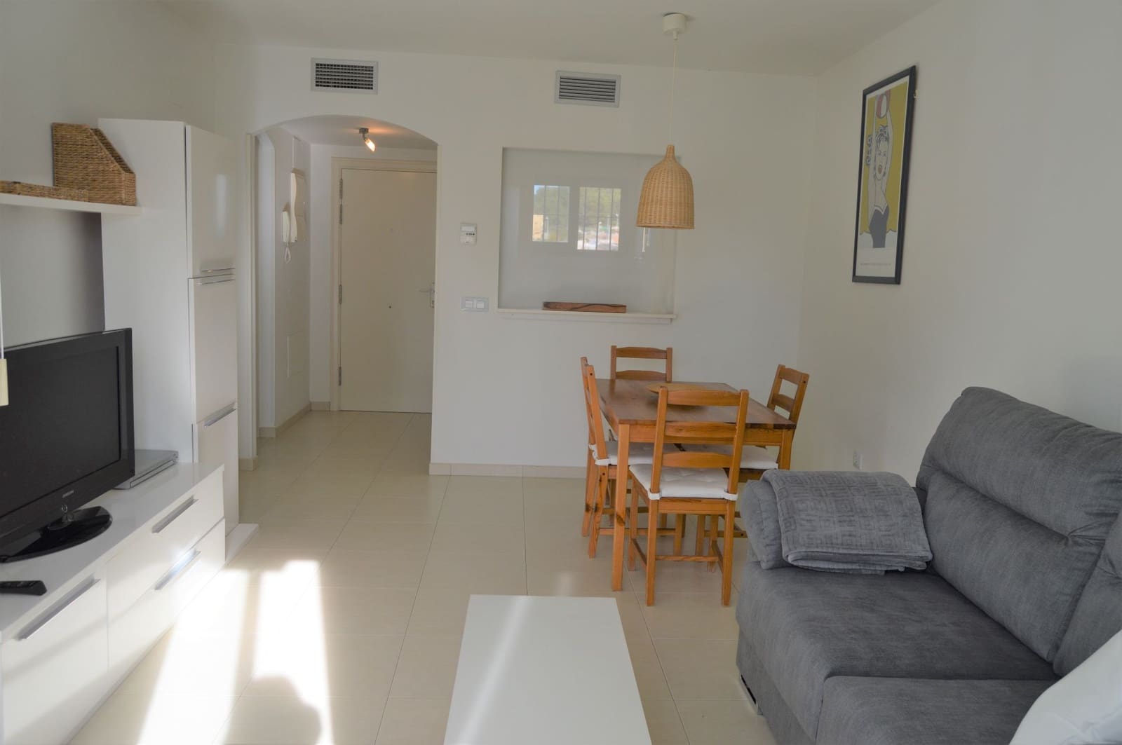 3 bedroom Apartment for rent in Calpe / Calp with pool garage - € 700 (Ref: 9928677)