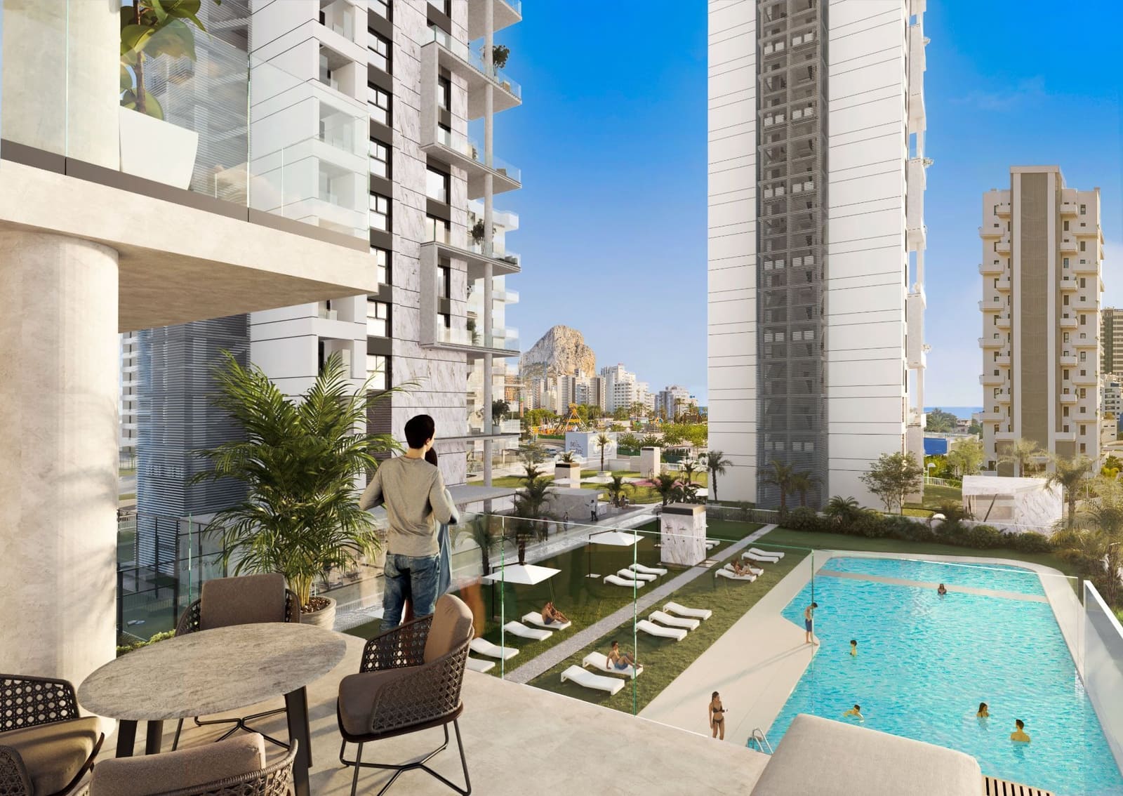 2 bedroom Apartment for sale in Calpe / Calp with pool garage - € 450,000 (Ref: 9986338)