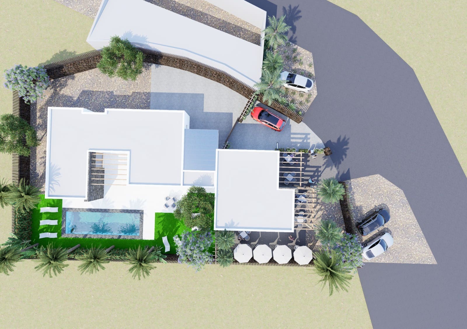 3 Zimmer Villa zu verkaufen in La Oliva mit Pool Garage - 1.150.000 € (Ref: 9968377)