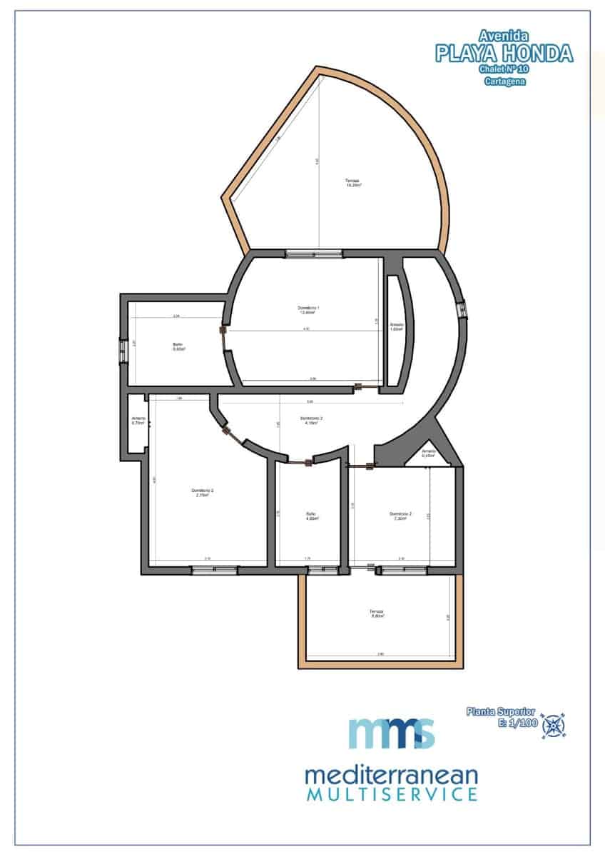 3 camera da letto Villa in vendita in Playa Honda con piscina garage - 380.000 € (Rif: 8862718)