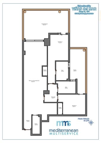 4 soverom Leilighet til salgs i La Manga del Mar Menor med svømmebasseng garasje - € 247 000 (Ref: 9799301)