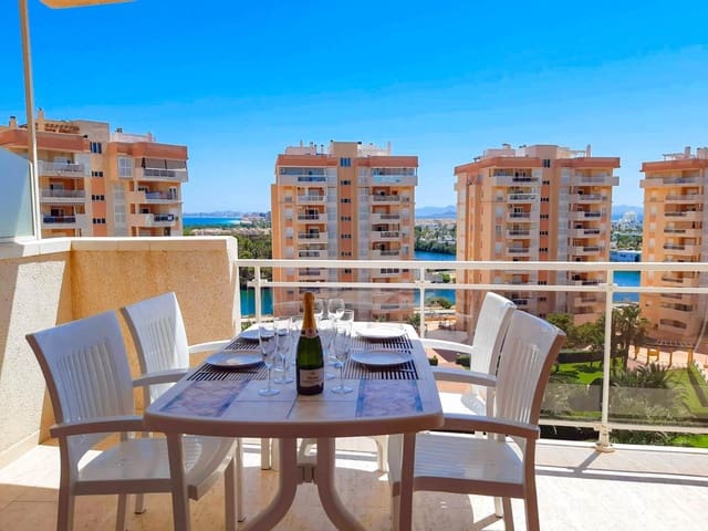 1 quarto Apartamento para venda em La Manga del Mar Menor com piscina - 135 000 € (Ref: 9843433)