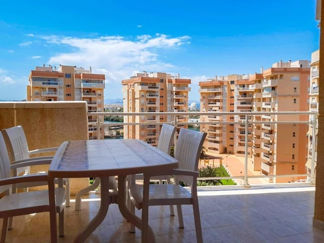 1 quarto Apartamento para venda em La Manga del Mar Menor com piscina - 135 000 € (Ref: 9843433)