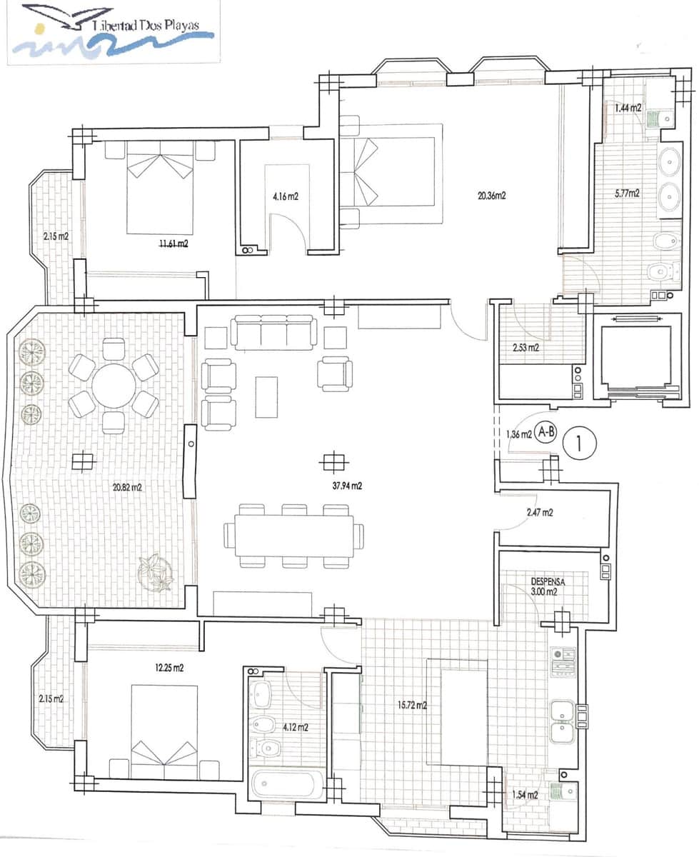 3 quarto Apartamento para venda em Santiago de la Ribera com piscina garagem - 499 000 € (Ref: 9867054)