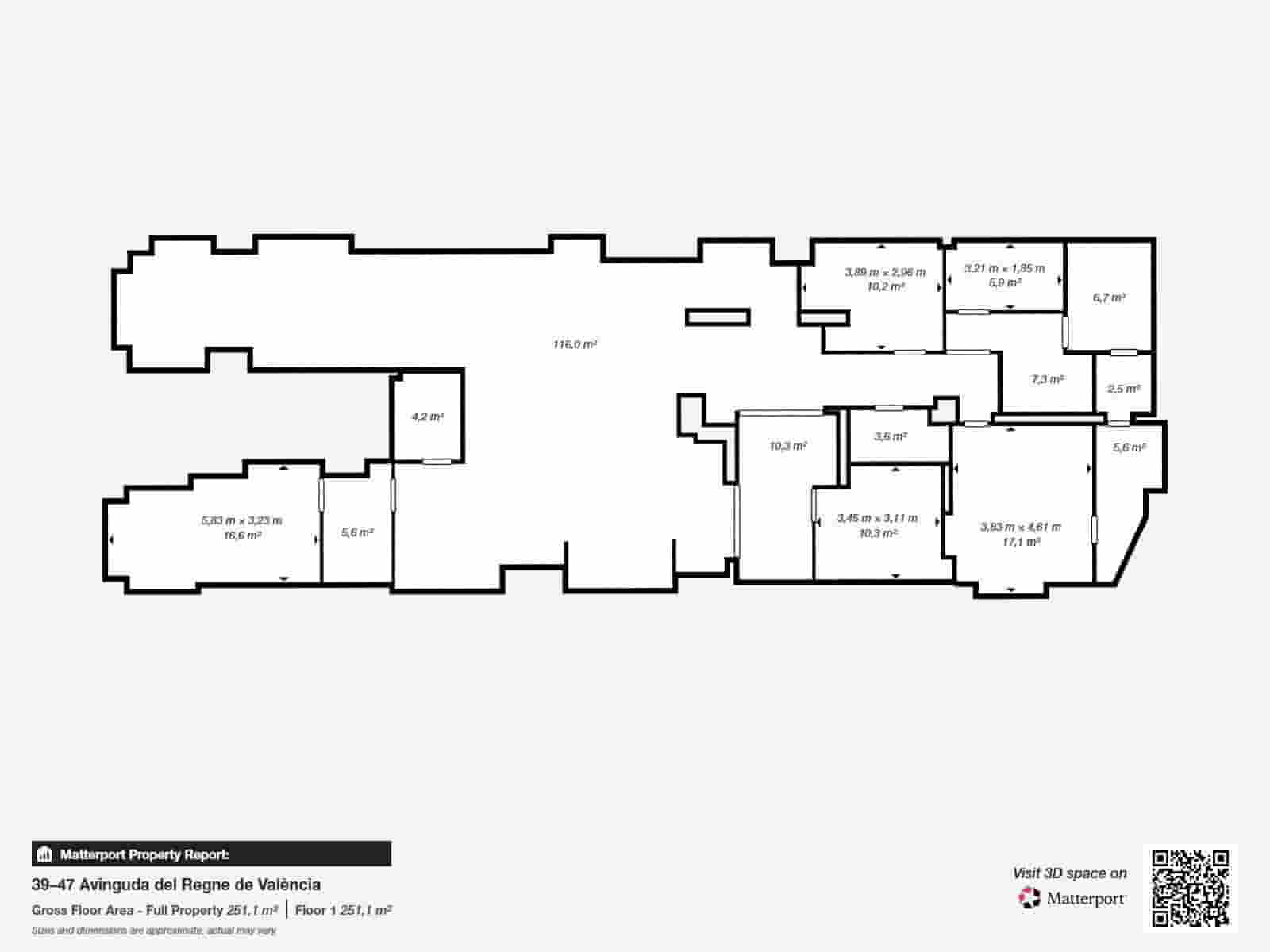Commercieel te huur in Valencia stad - € 3.500 (Ref: 9401054)