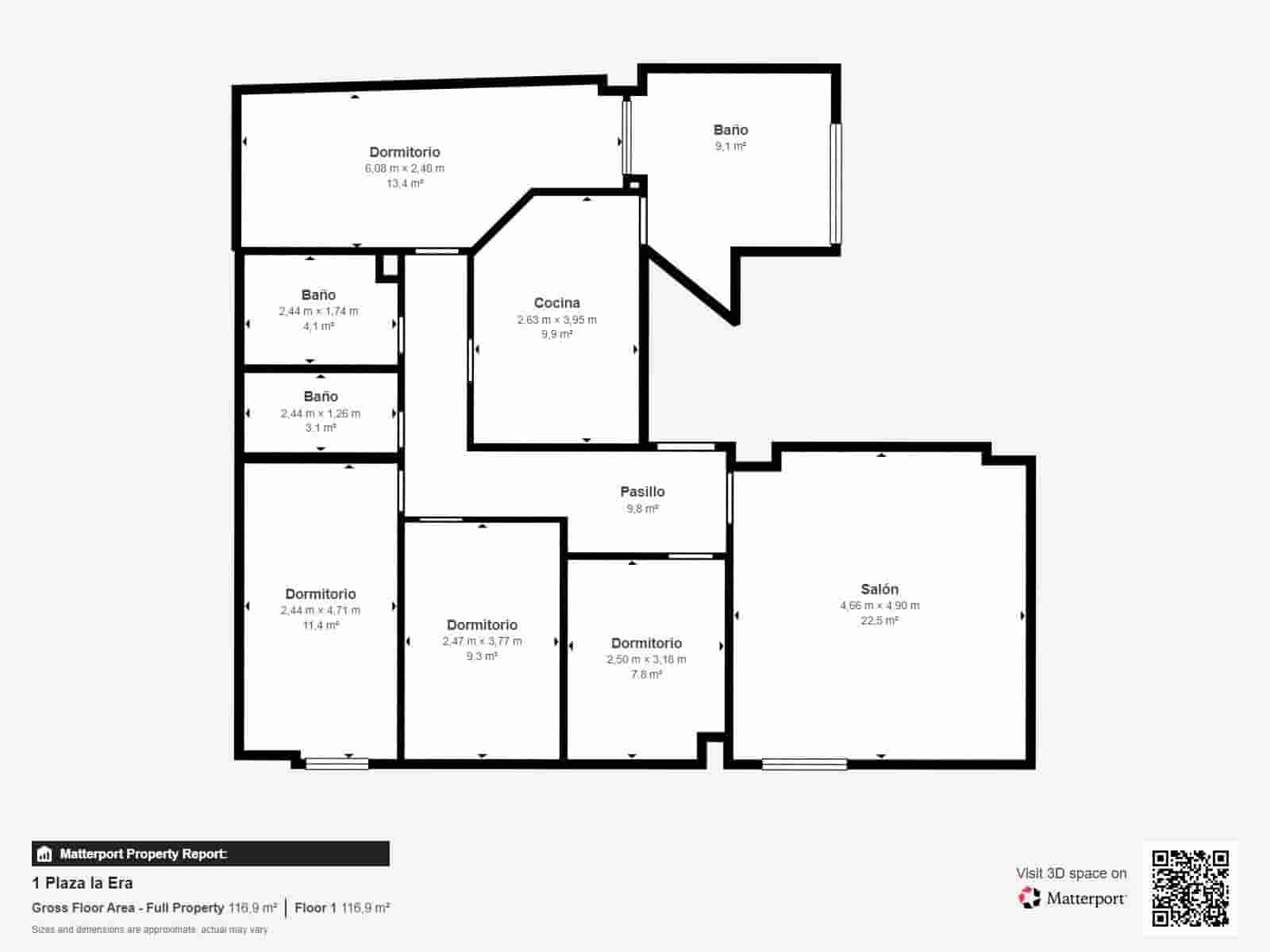 3 sypialnia Mieszkanie na sprzedaż w Torrent - 255 000 € (Ref: 9608078)