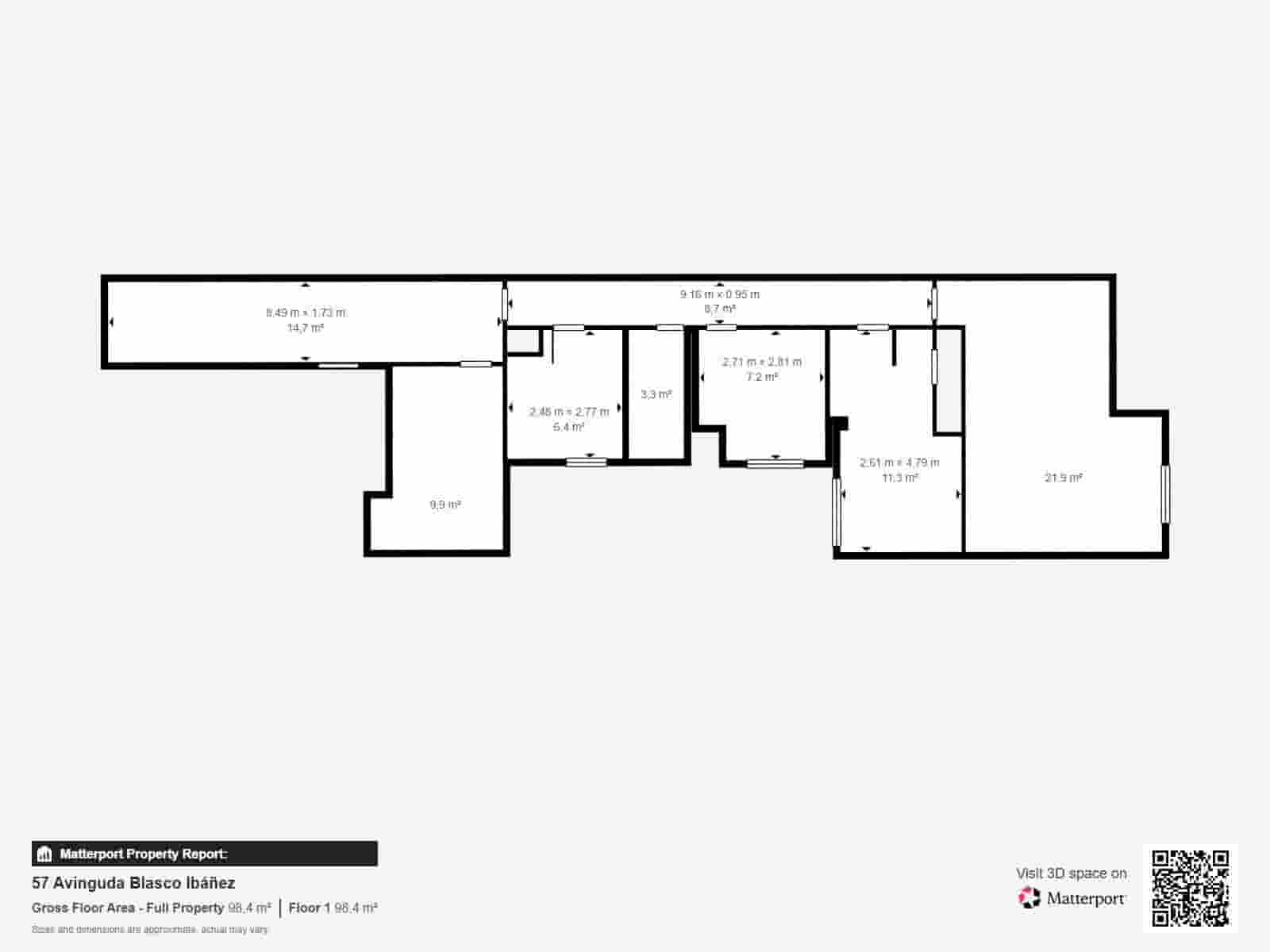 3 sovrum Lägenhet till salu i Alaquas - 189 000 € (Ref: 9799263)