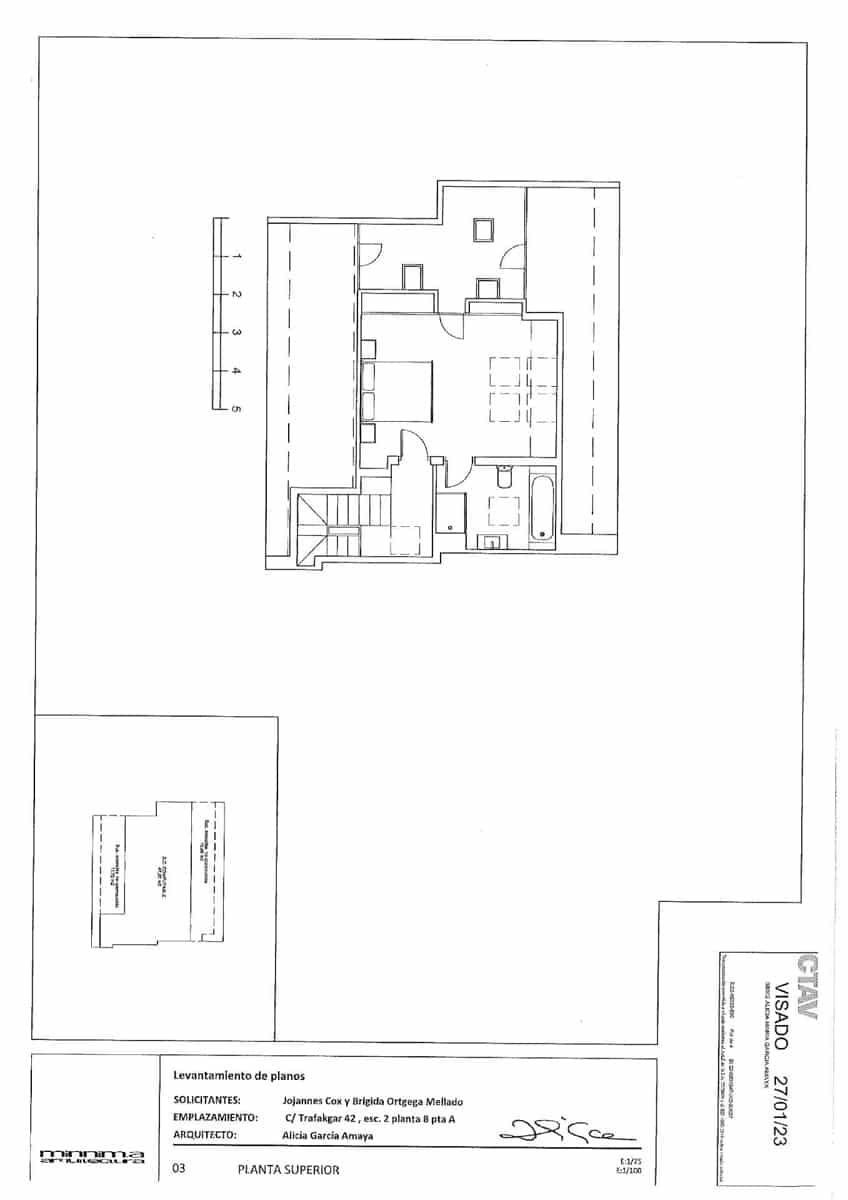 4 bedroom Penthouse for sale in Valencia city with pool - € 1,446,500 (Ref: 9811583)