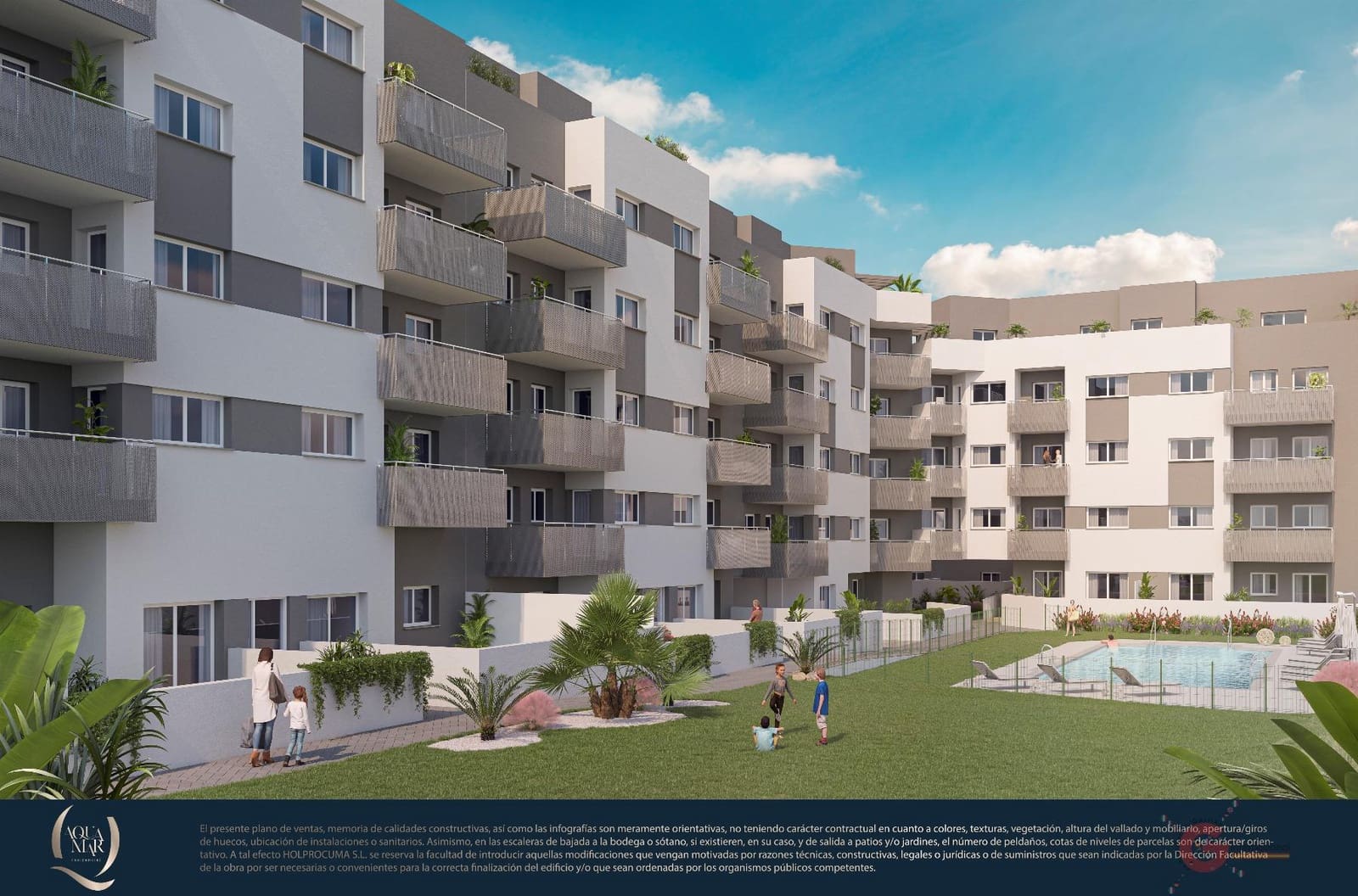 1 Zimmer Wohnung zu verkaufen in Torre del Mar mit Pool Garage - 194.950 € (Ref: 9016416)