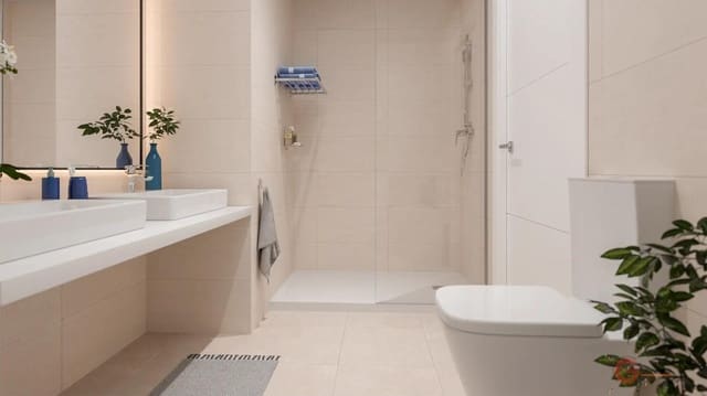 Apartamento de 2 habitaciones en Las Flores, Mijas en venta con piscina - 352.100 € (Ref: 9046392)