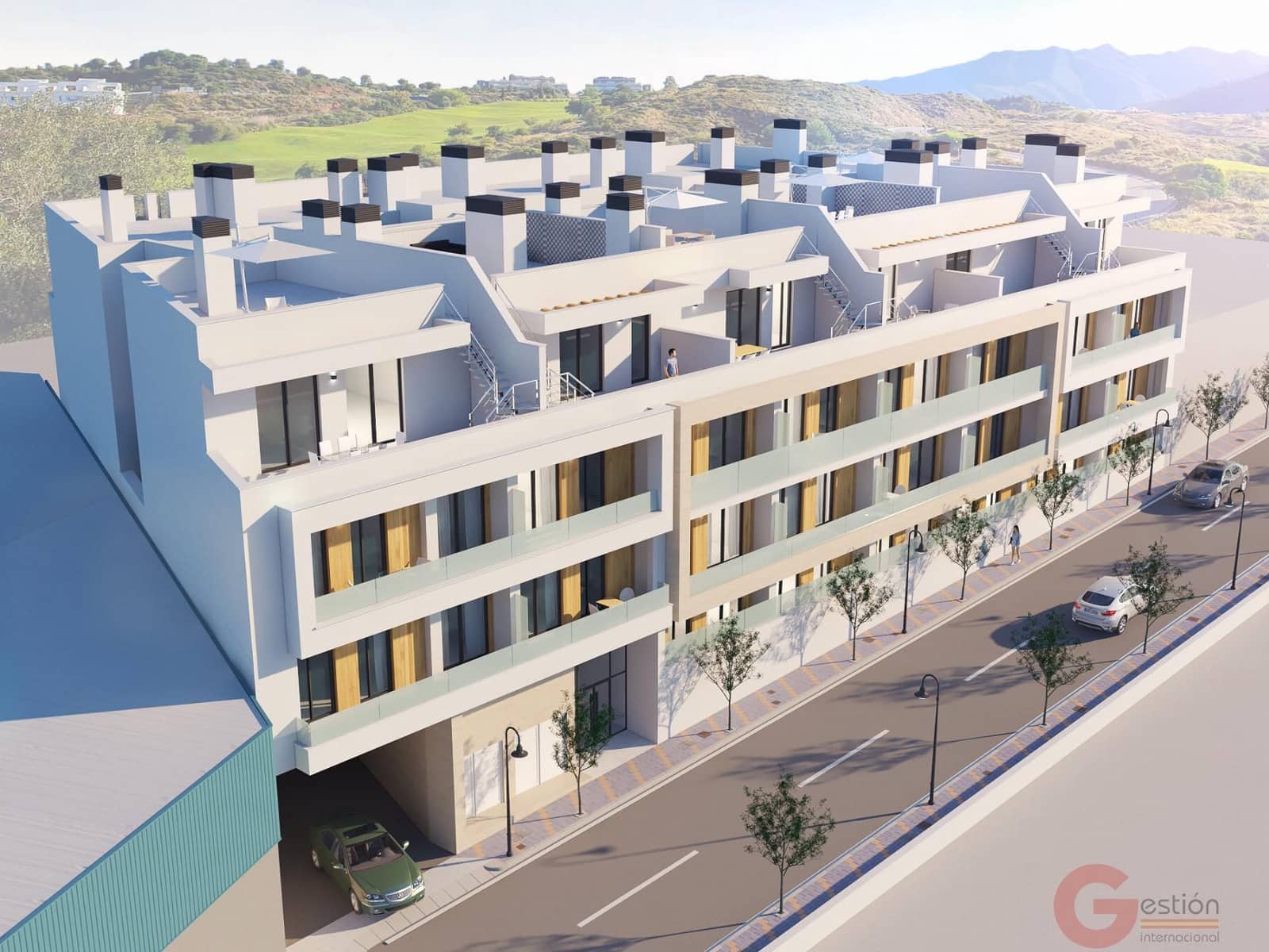 2 soverom Penthouse til salgs i Fuengirola med svømmebasseng garasje - € 369 000 (Ref: 9239788)