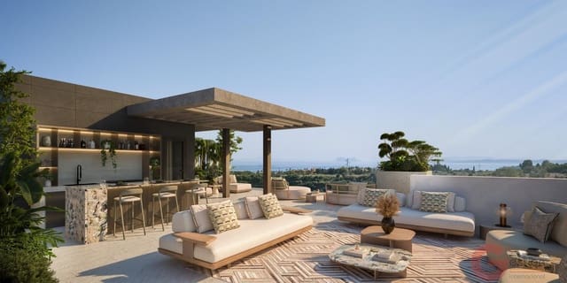 3 sypialnia Willa na sprzedaż w Cancelada, Estepona z basenem garażem - 872 000 € (Ref: 9251619)