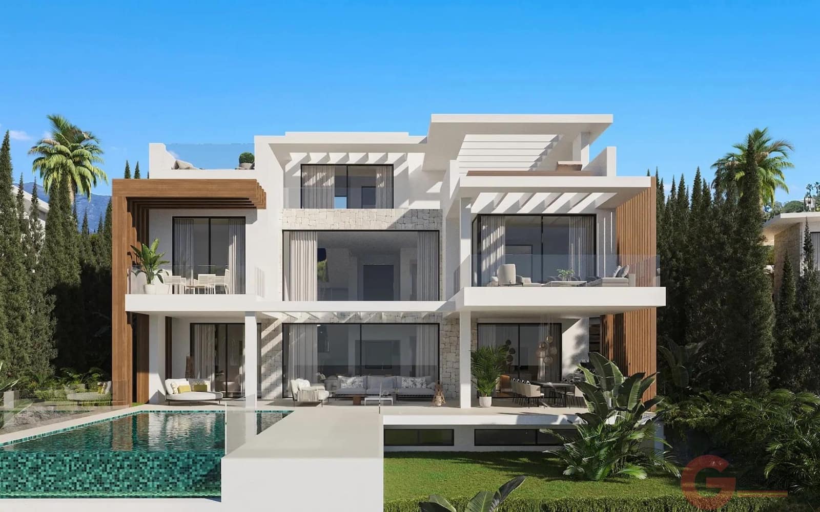 4 chambre Villa/Maison à vendre à Estepona avec piscine garage - 4 600 000 € (Ref: 9289783)