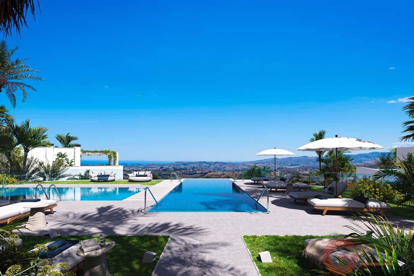 3 soverom Leilighet til salgs i Mijas med svømmebasseng garasje - € 723 520 (Ref: 9332838)