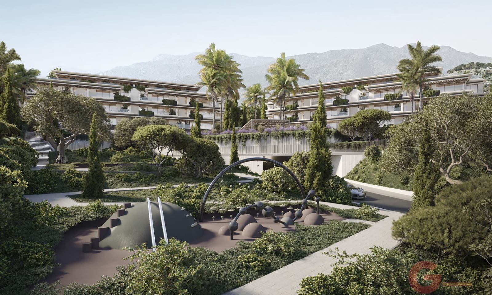 3 sovrum Takvåning till salu i Mijas med pool garage - 855 000 € (Ref: 9508623)