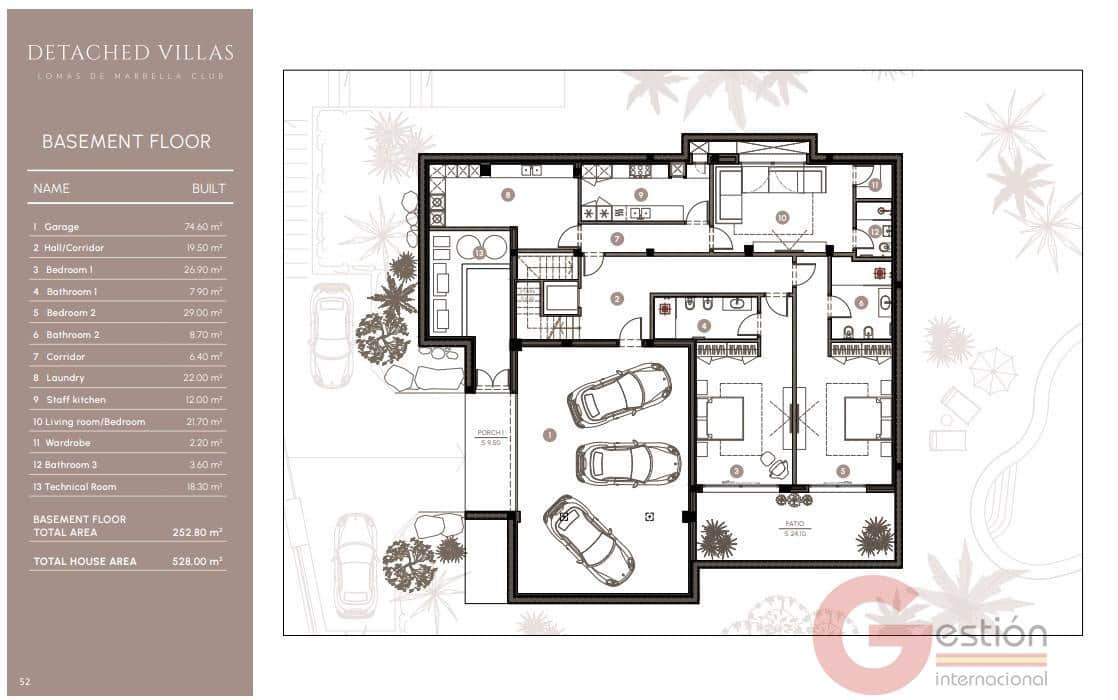 6 sovrum Villa till salu i Marbella med pool garage - 6 500 000 € (Ref: 9548367)