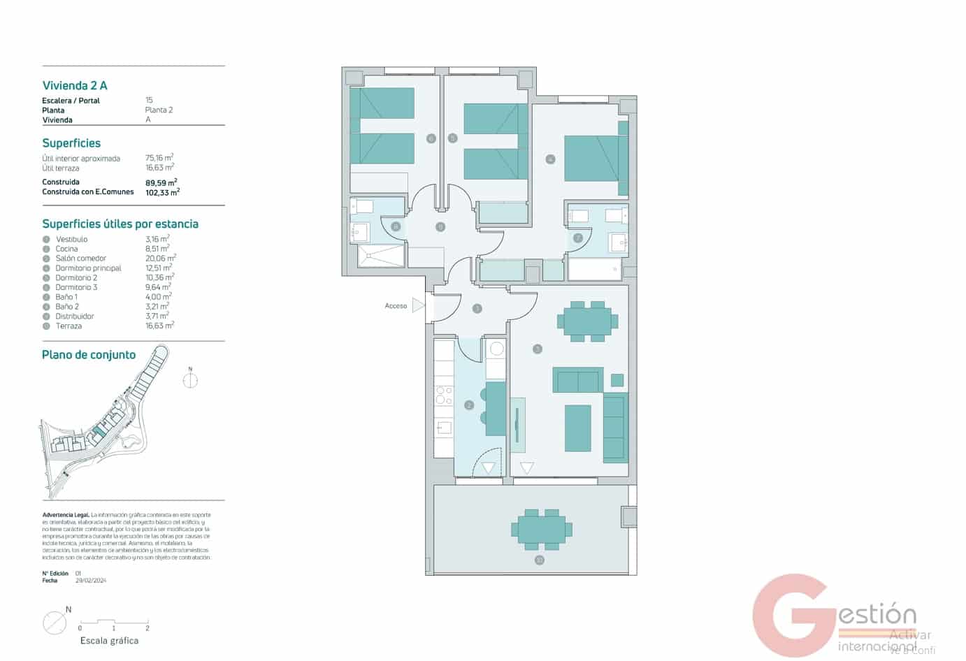 3 chambre Appartement à vendre à Almunecar avec piscine garage - 382 000 € (Ref: 9695452)