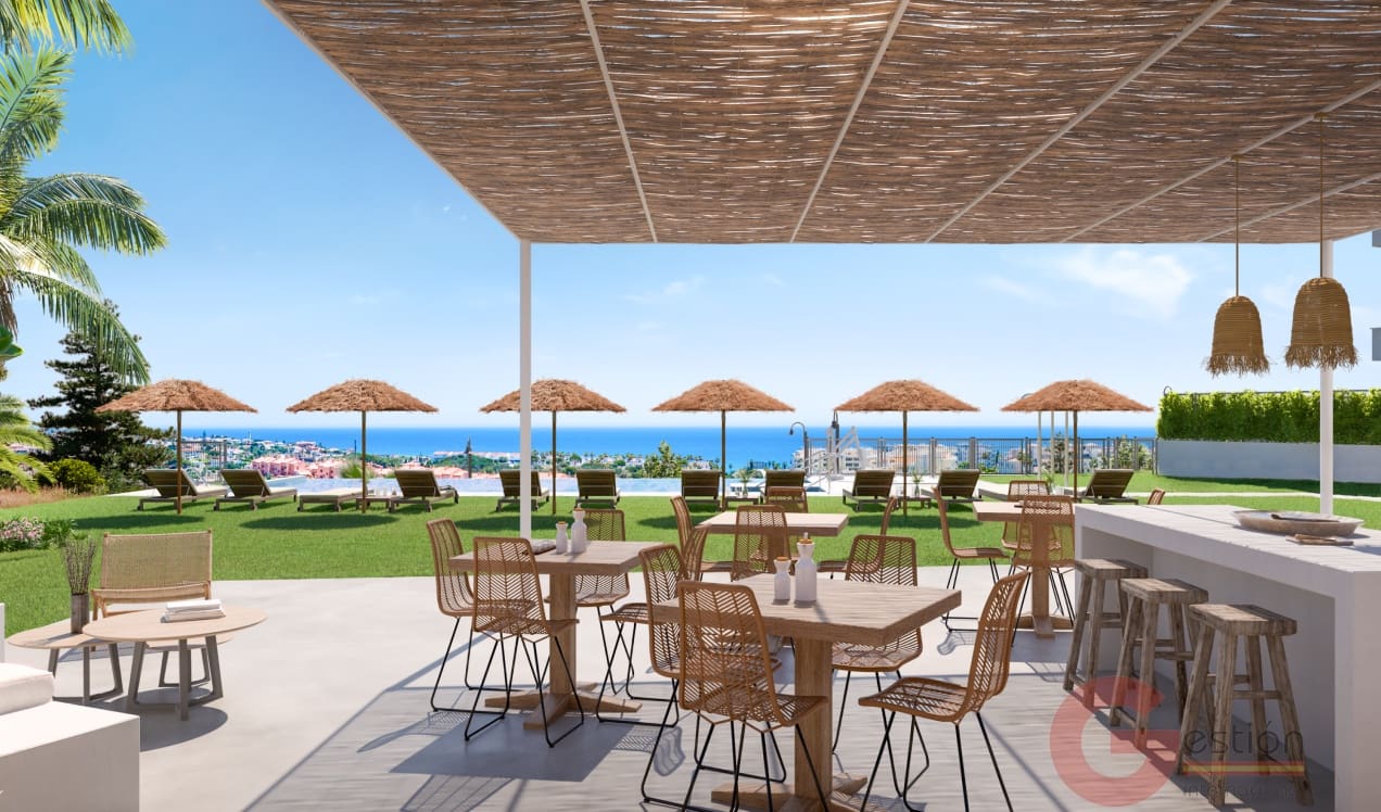 2 sypialnia Apartament na sprzedaż w Mijas Costa z basenem garażem - 430 000 € (Ref: 9754264)