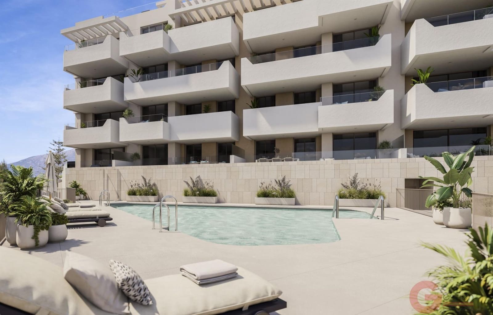 3 soverom Leilighet til salgs i Mijas med svømmebasseng garasje - € 515 000 (Ref: 9755818)