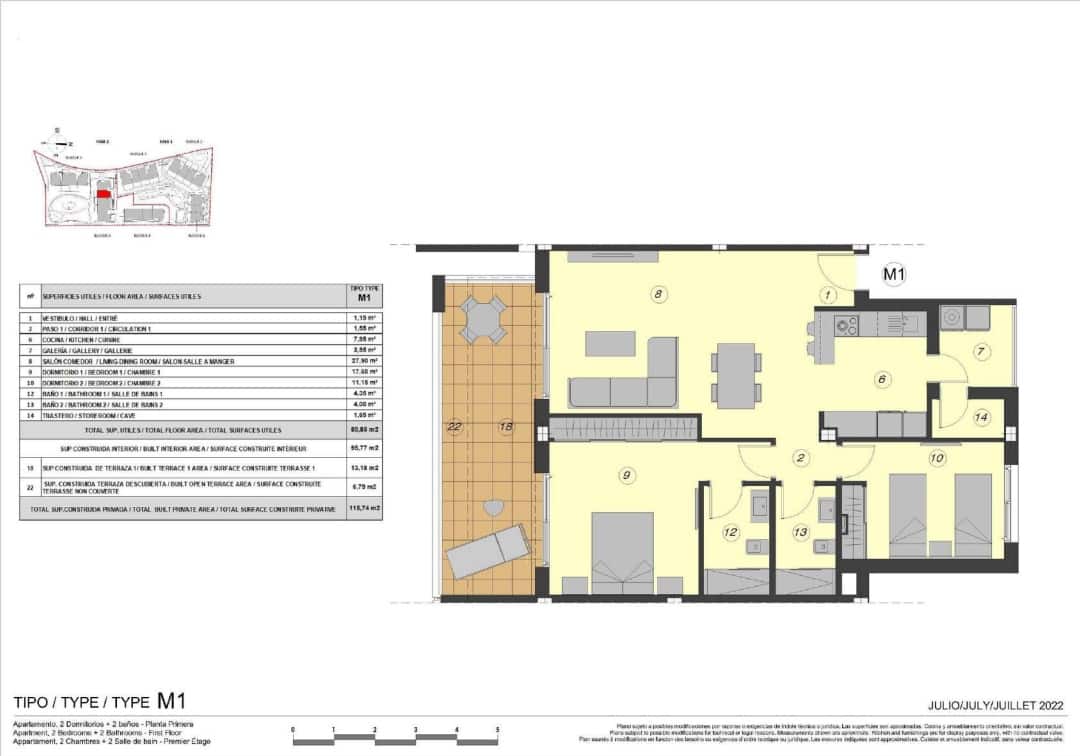 3 camera da letto Appartamento in vendita in Atalaya-Isdabe con piscina garage - 767.000 € (Rif: 8104196)
