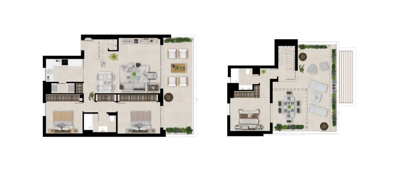 3 bedroom Penthouse for sale in Nueva Andalucia with pool garage - € 1,015,000 (Ref: 8104344)