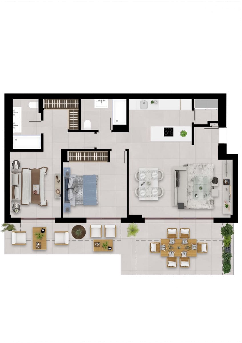 3 sypialnia Apartament na sprzedaż w Istan z basenem garażem - 590 000 € (Ref: 8128863)